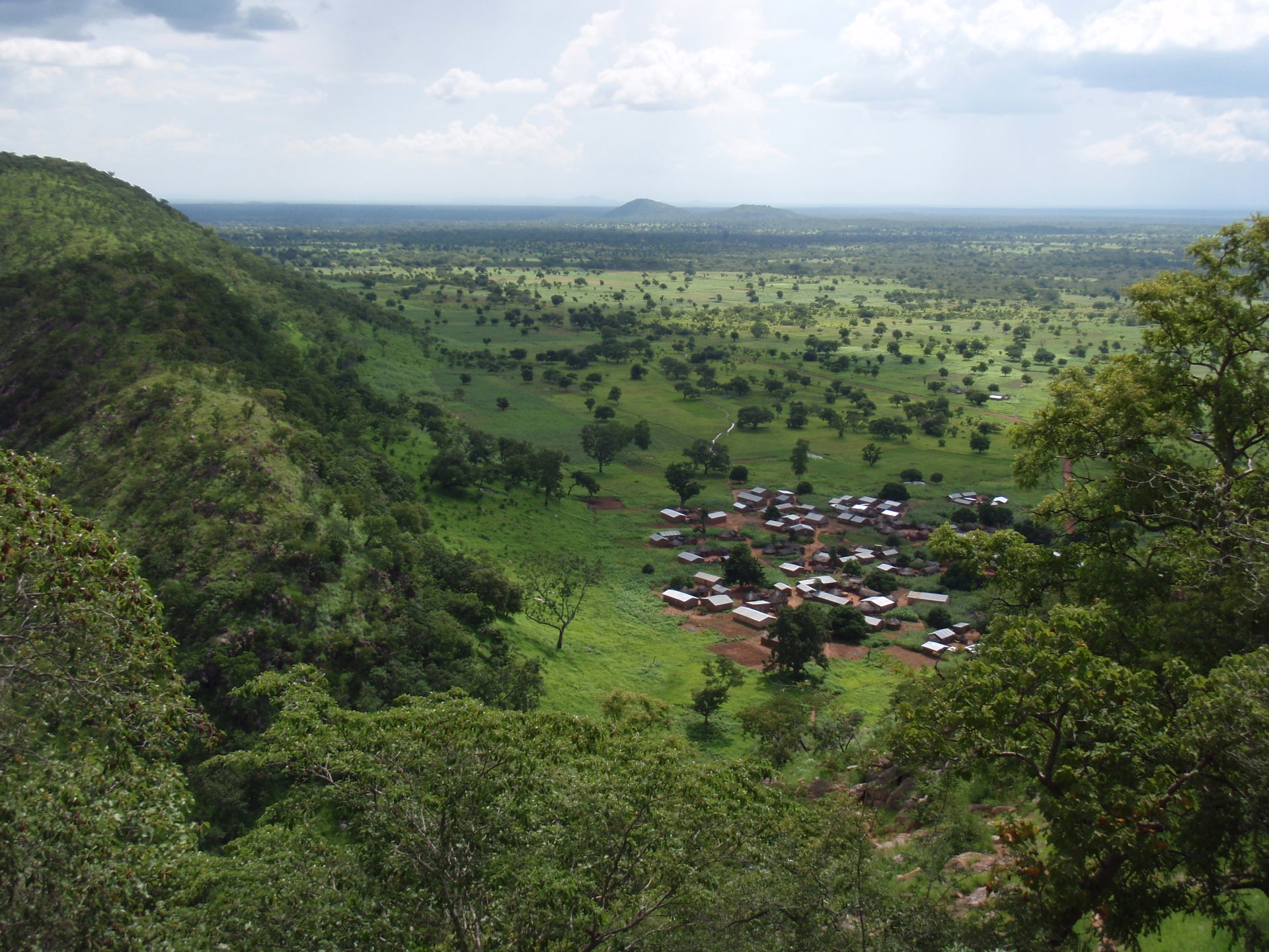 Atakora mountains, North Benin, close to Batia, Pendjari Nation…