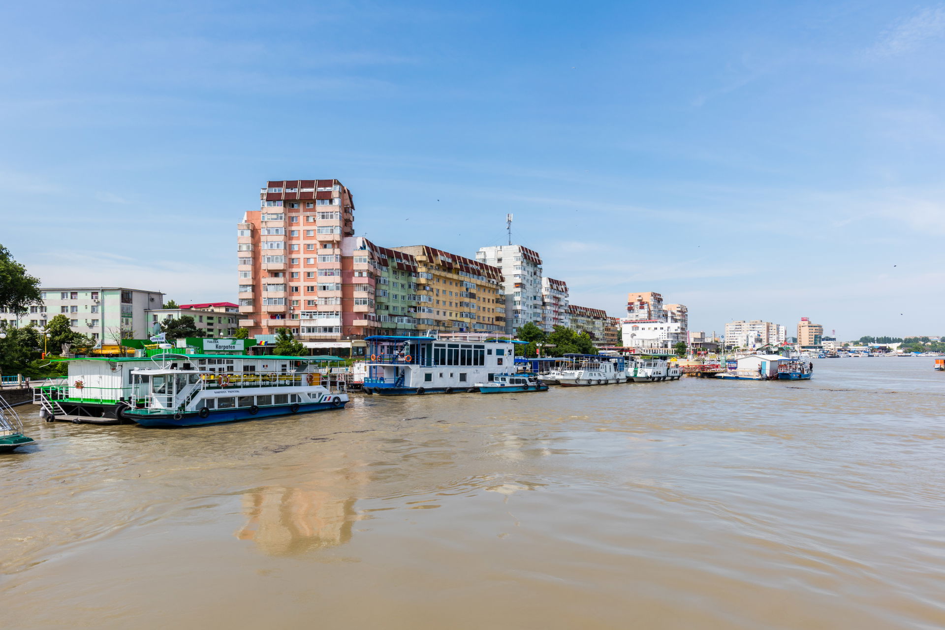 Tulcea port, Romania