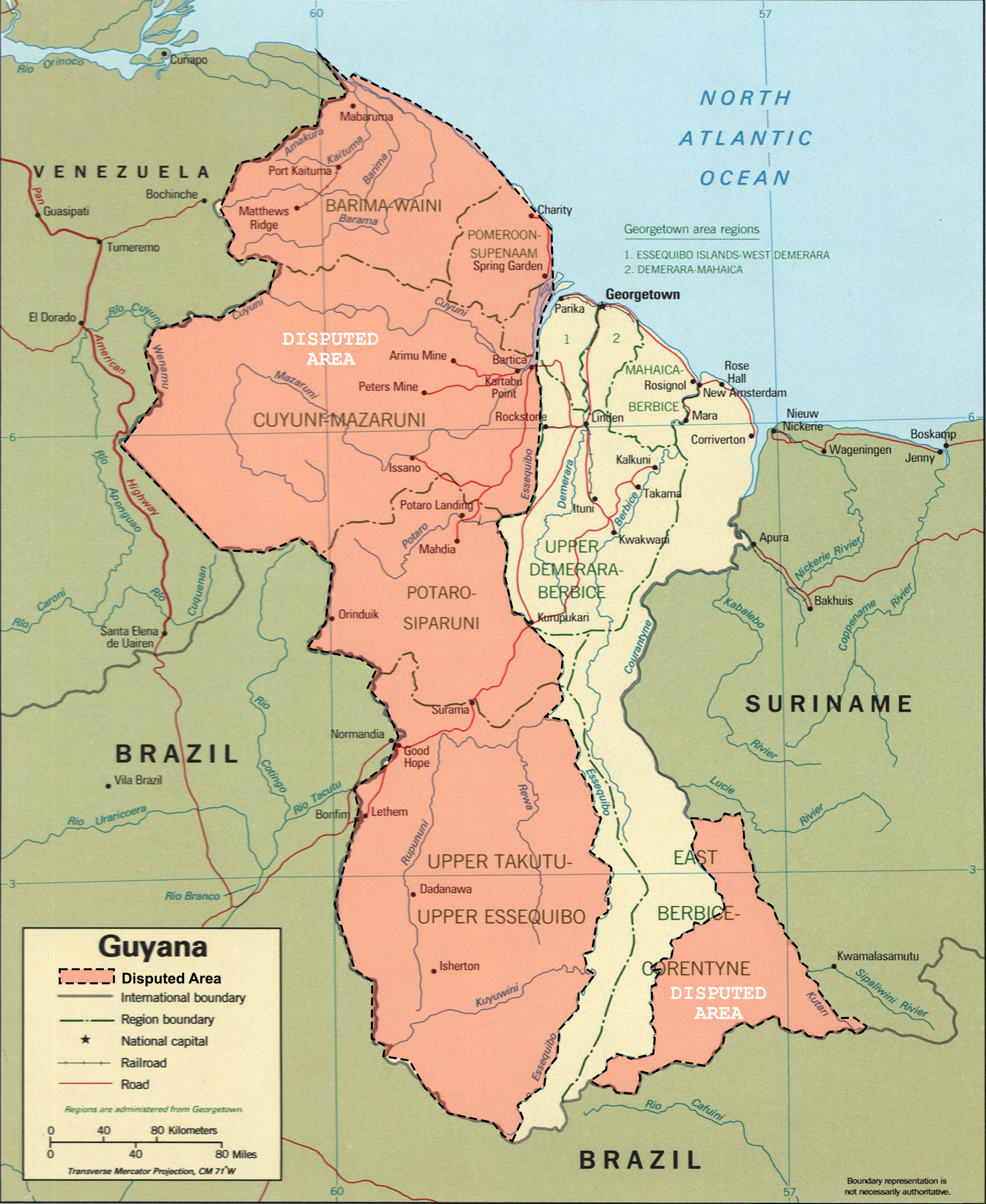 This map is adapted form a the CIA map, which marks the borders…