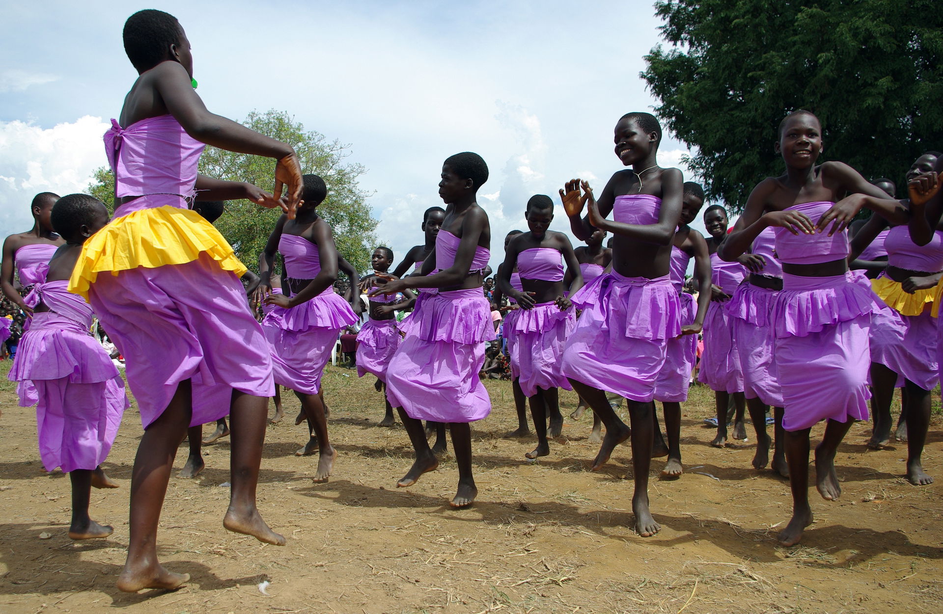 Children of Uganda — cultural celebrations resumed with the end…
