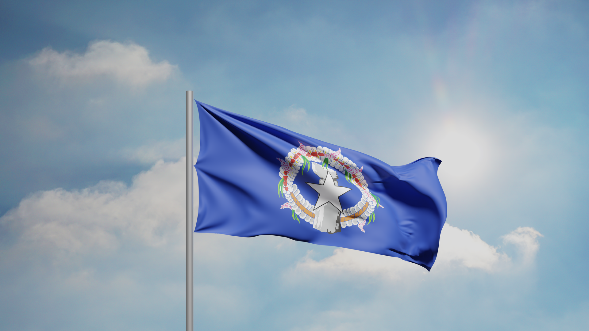 This is the flag of the Commonwealth of the Northern Mariana Is…