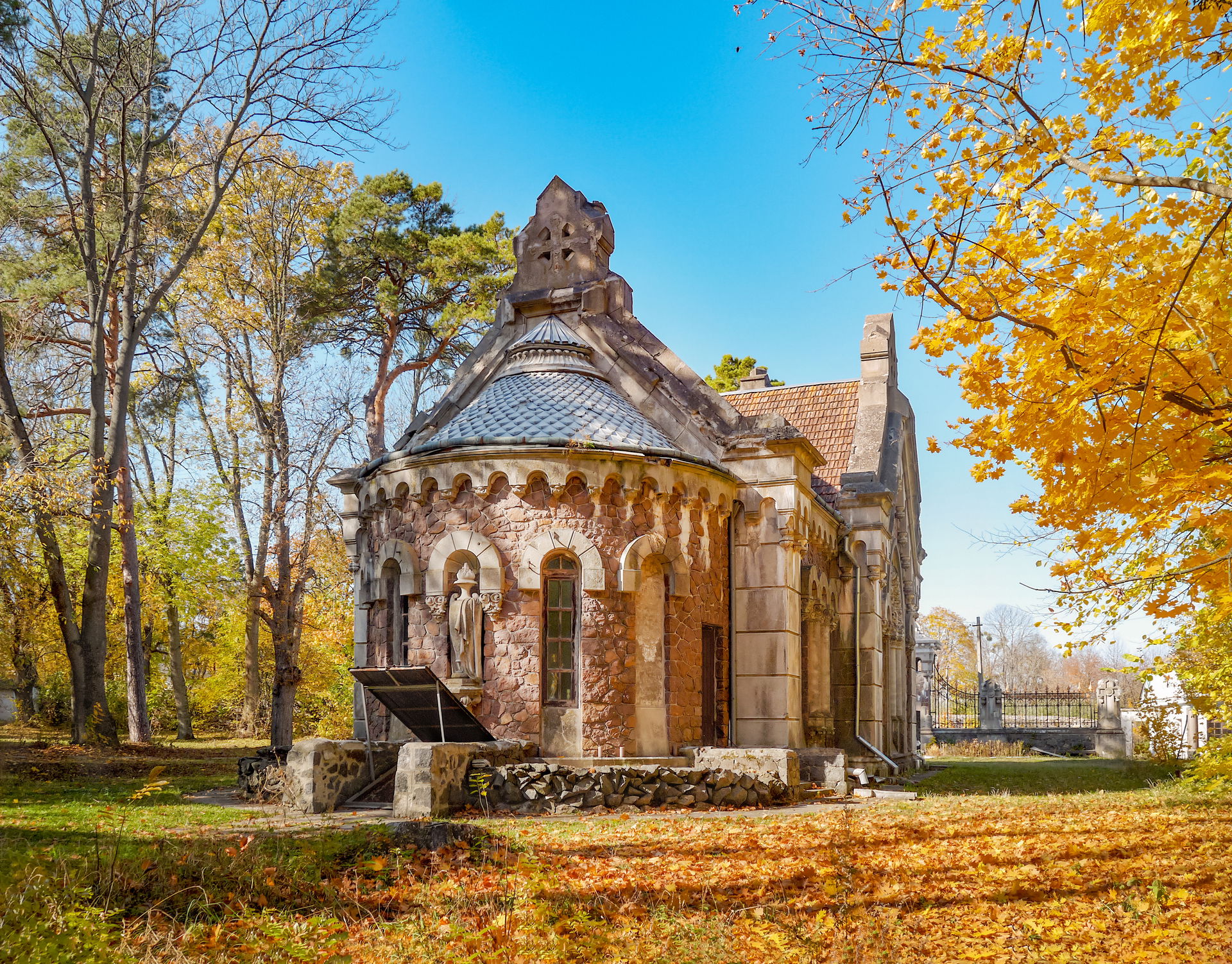 Potocki Mausoleum Chapel in Pechera, Vinnytsia Oblast, Ukraine