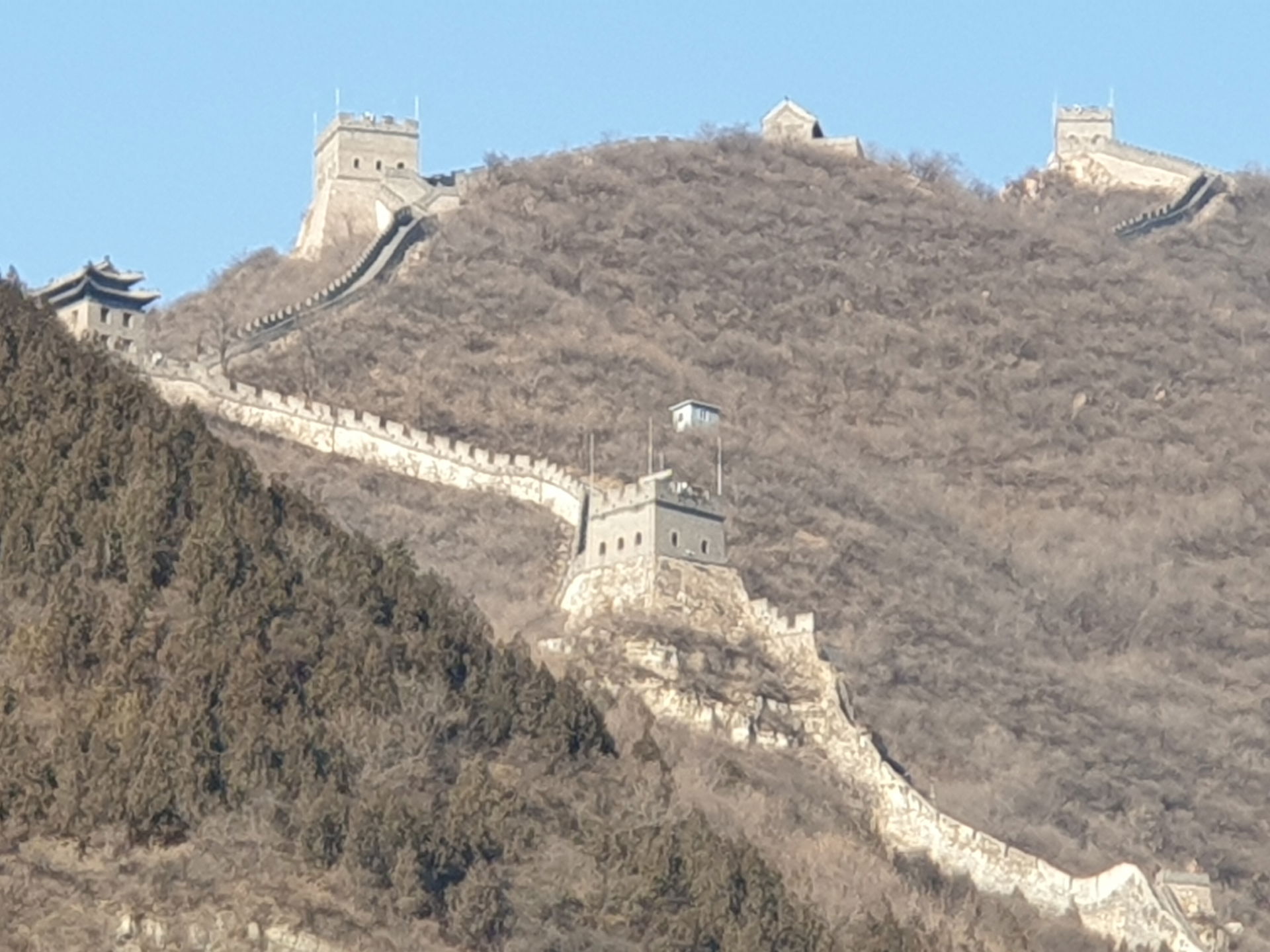 Photo of The Great wall of China, in Yanqing District, taken du…