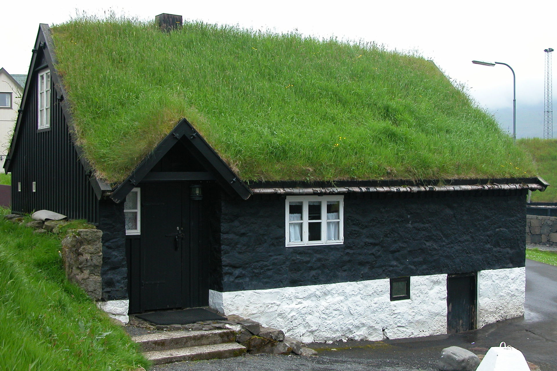 Norðragøta on Eysturoy, Faroe Islands. The name of the old hous…