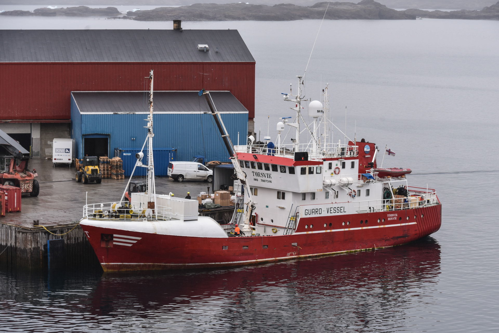 Coast Guard vessel from the Faroe Islands, TÓRSVIK - IMO 780731…