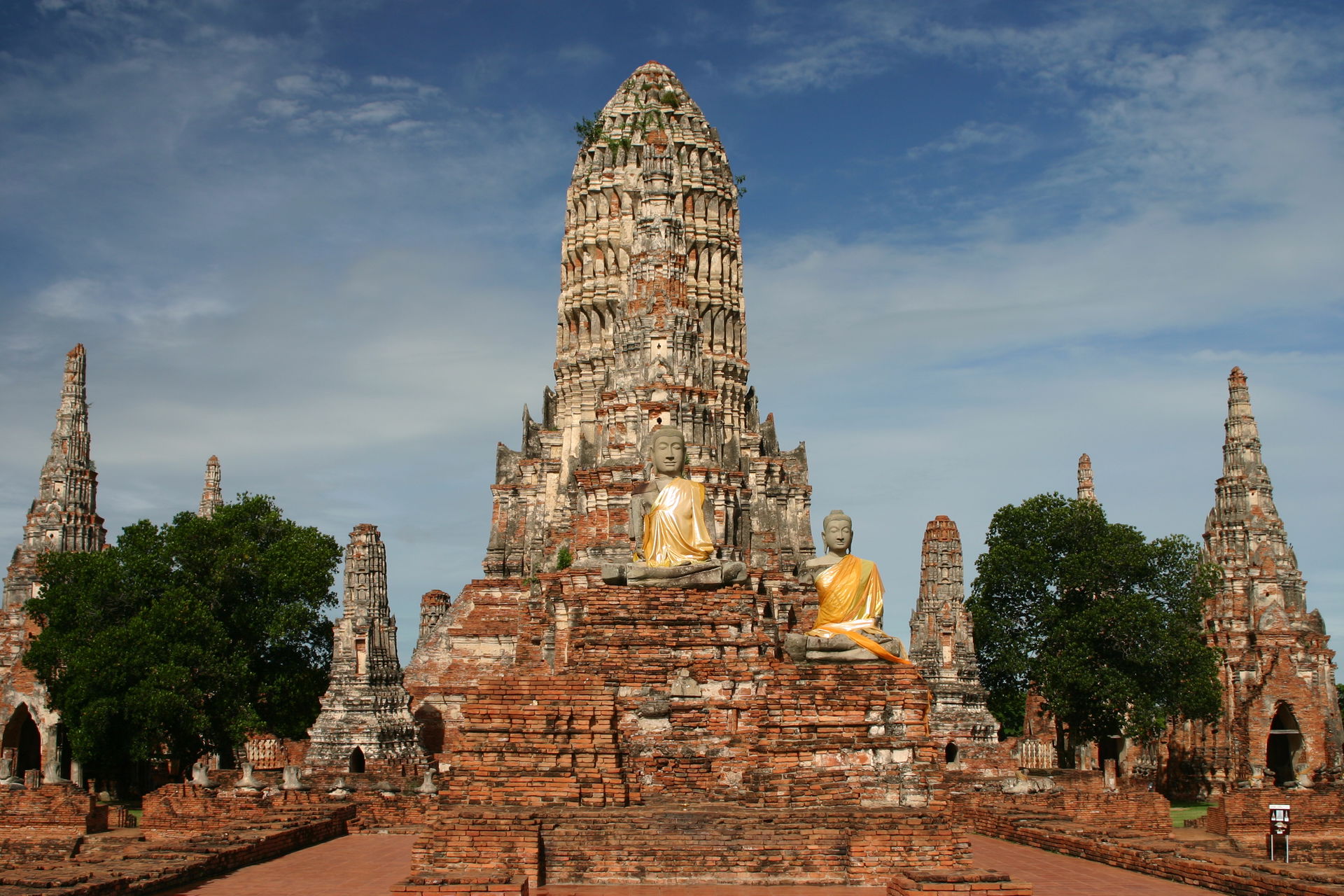 Wat Chai Watthanaram, Ayutthaya Historical Park, central Thaila…