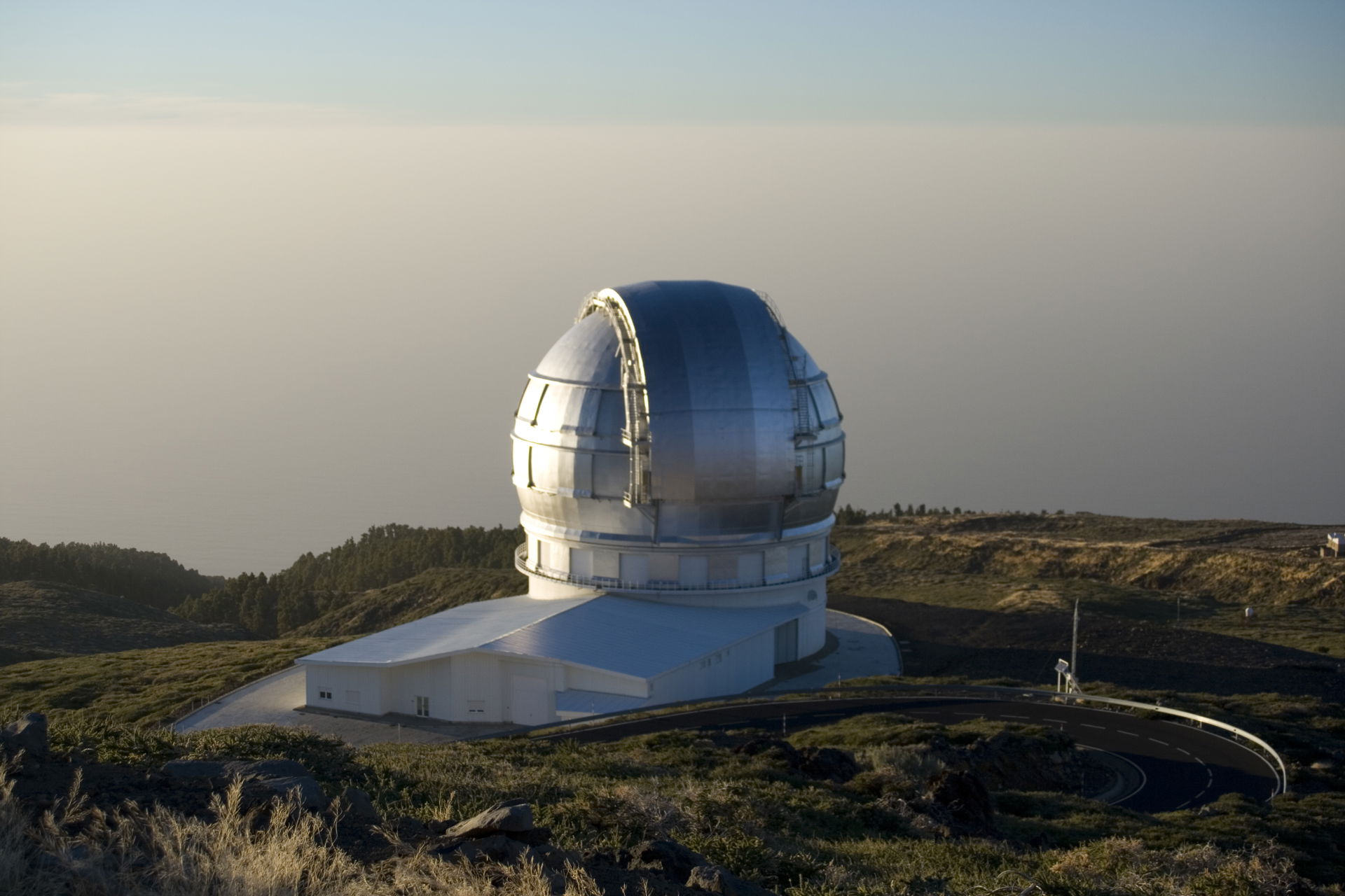 The Gran Telescopio at Roque de los Muchachos Observatory, La P…