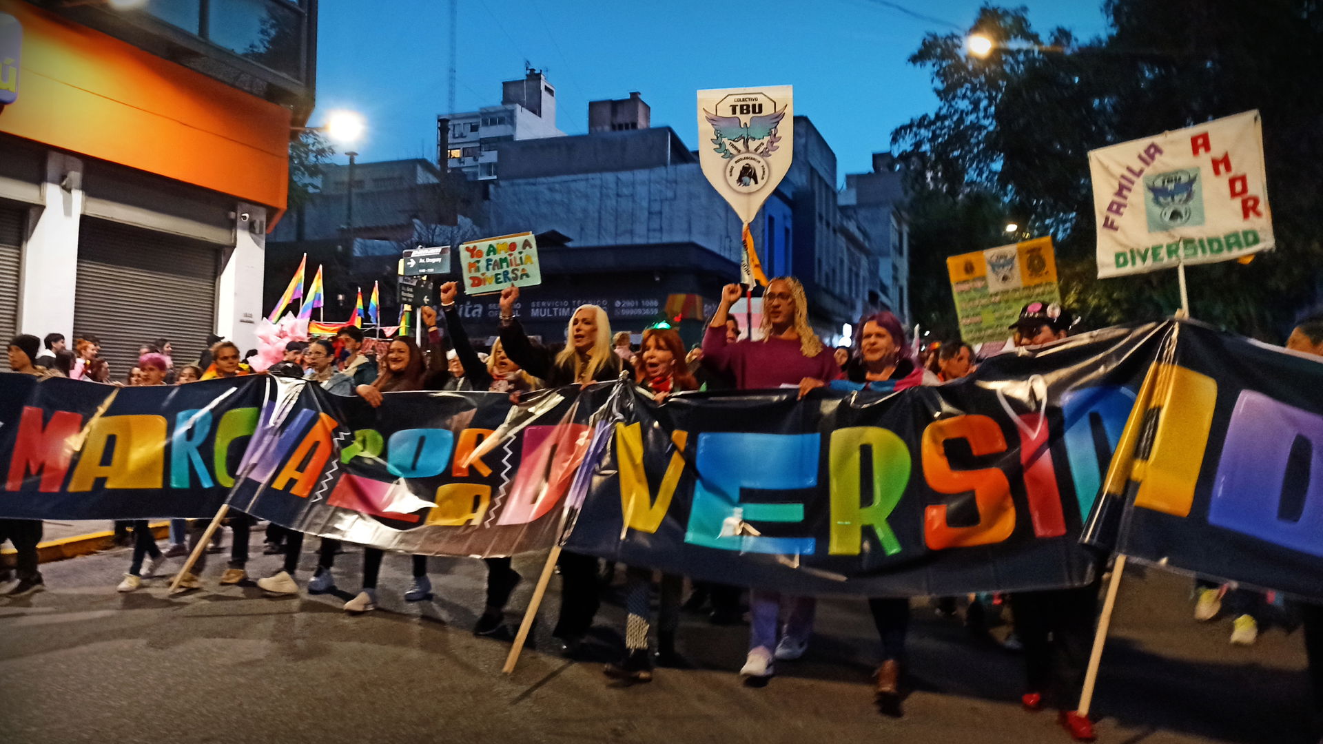 Marcha por la Diversidad 2024. Montevideo, Uruguay
