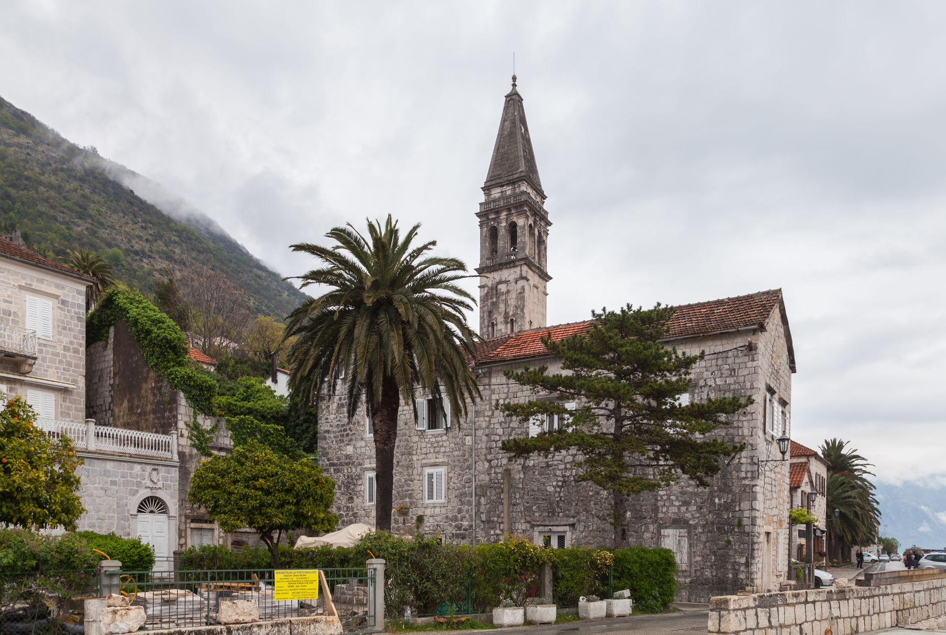 Saint Nicholas church, Perast, Bay of Kotor, Montenegro