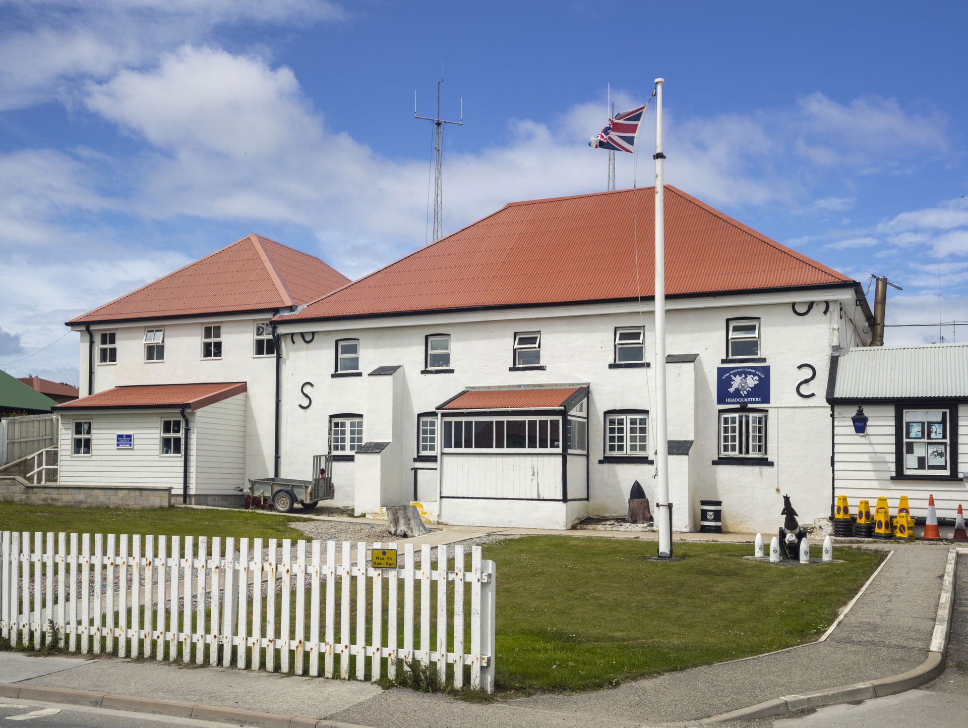 Royal Falkland Islands Police, Stanley Police Headquarters, Sta…