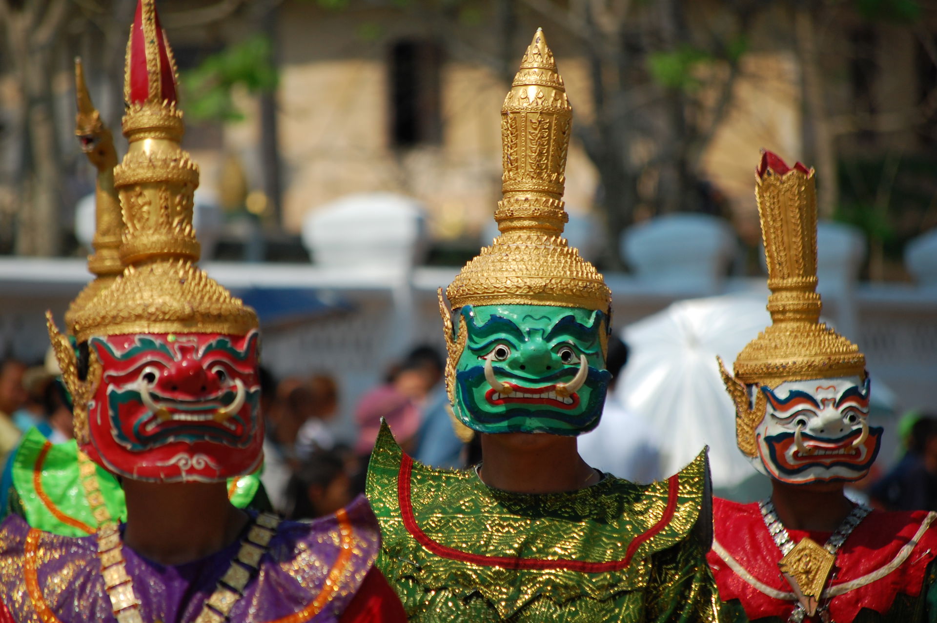 There was a whole host of dancers in traditional garb which wer…
