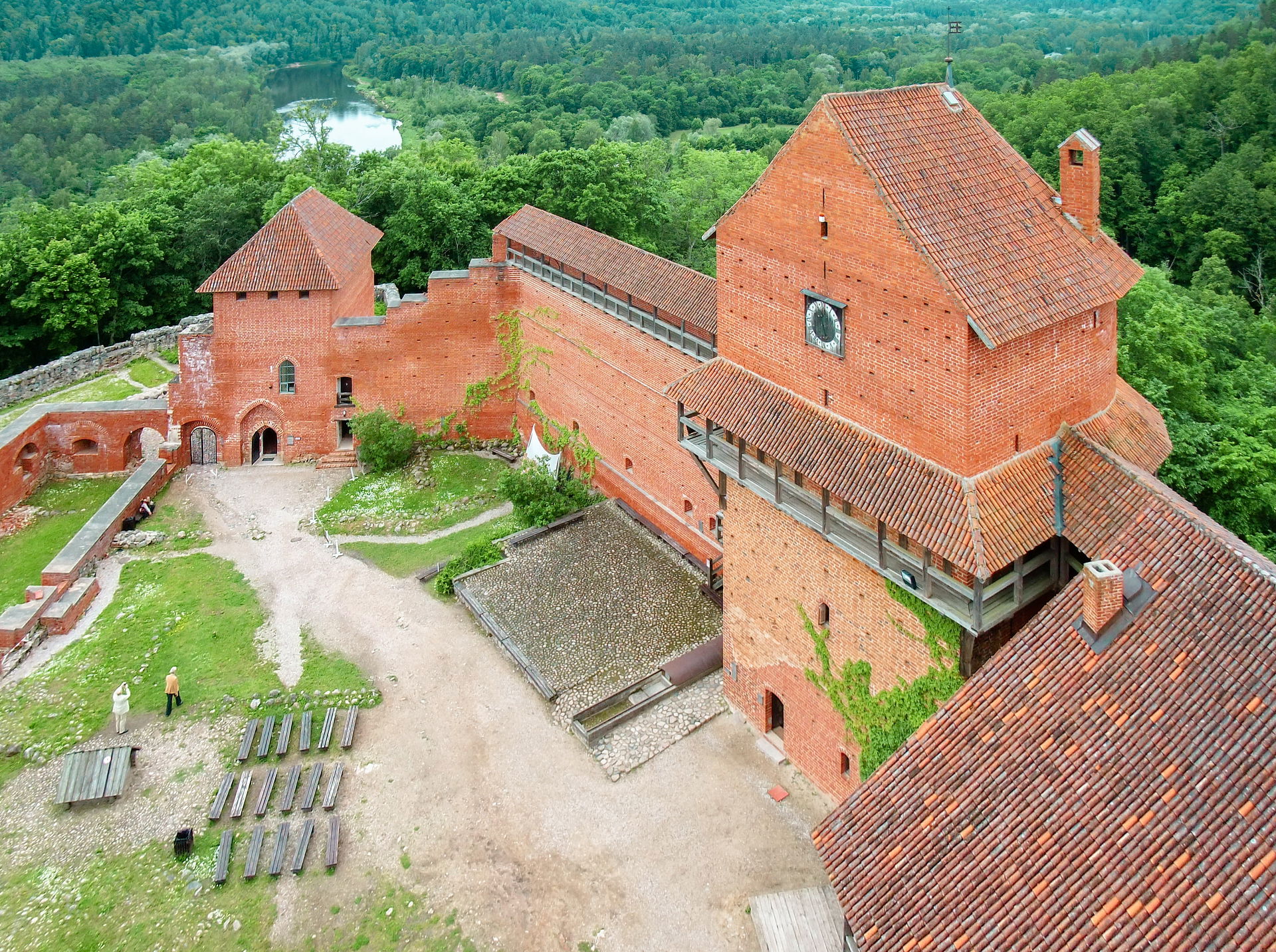 Turaida Castle in Latvia