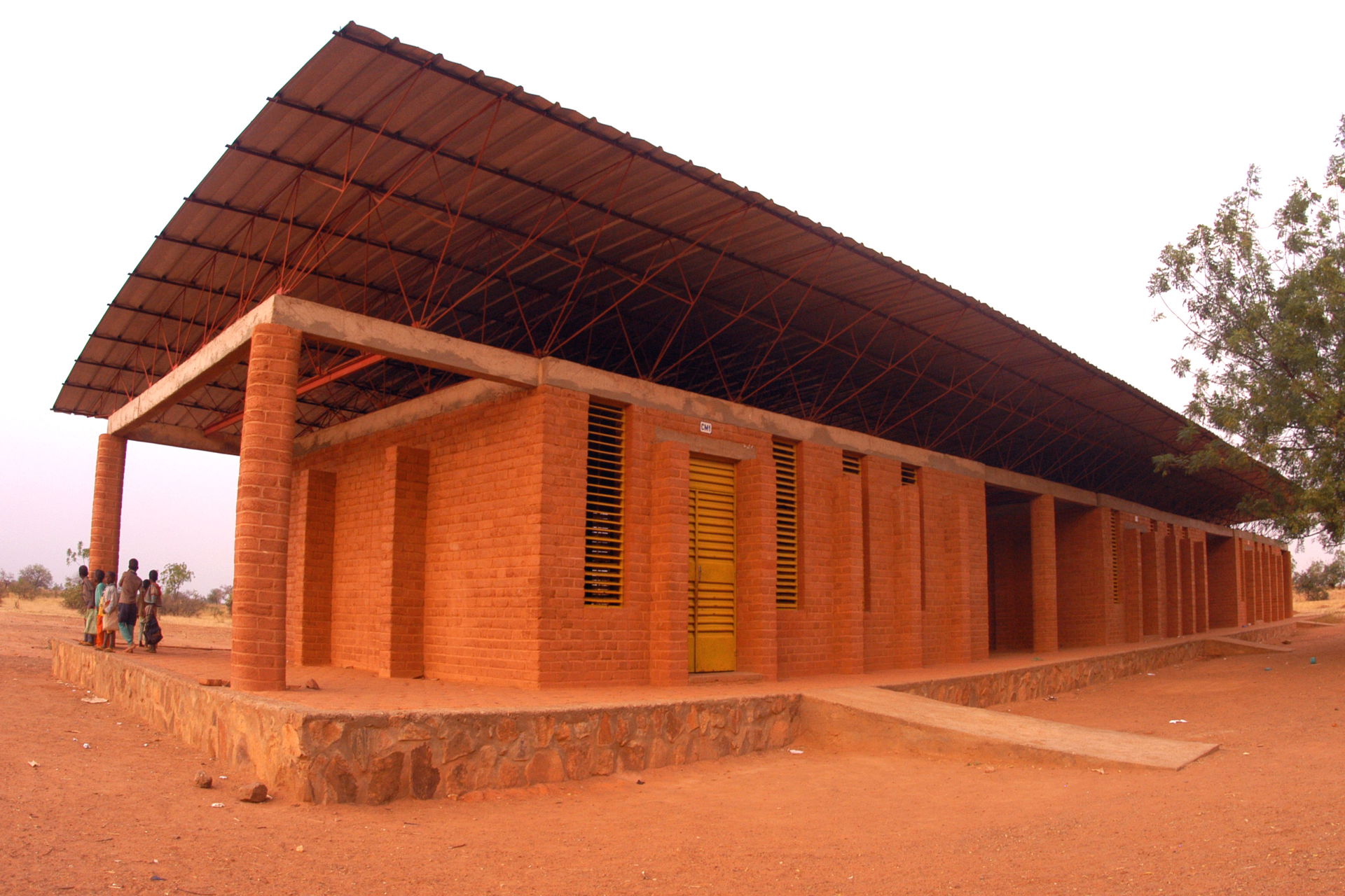 Primary School in Gando, Burkina Faso, that won the Aga Khan Aw…