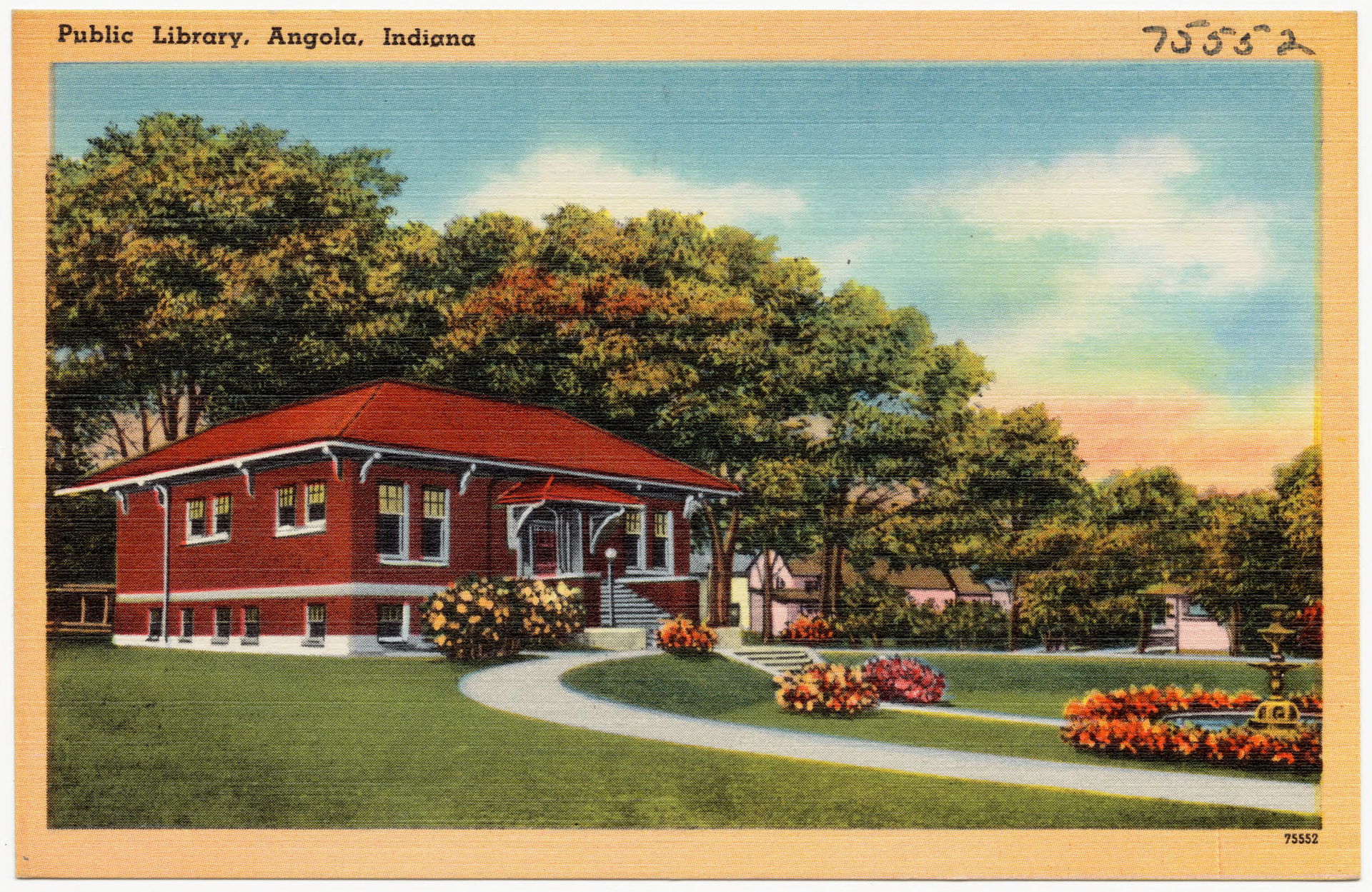 Title: Public library, Angola, Indiana
Subjects: Public librari…