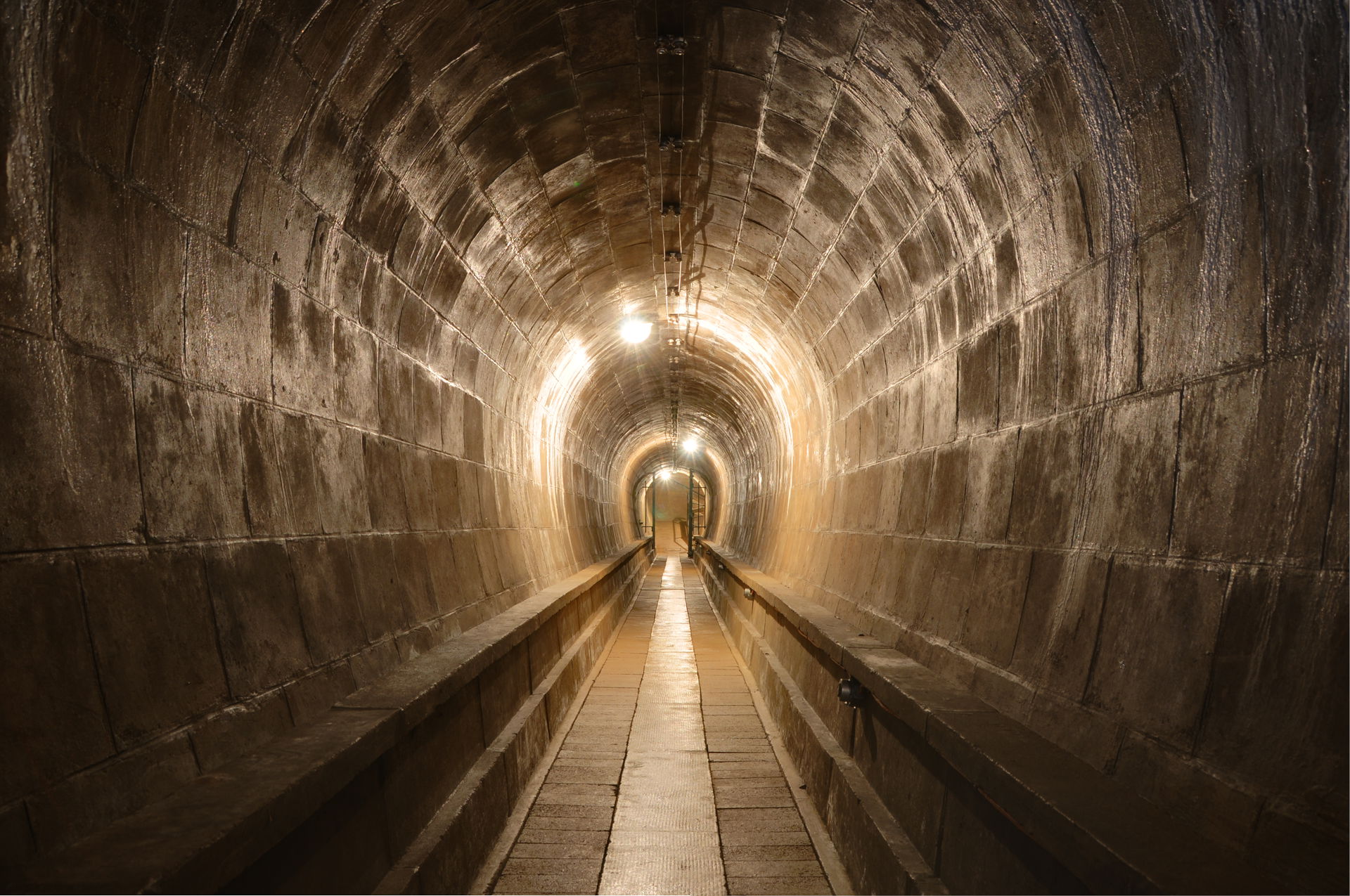 Tunnel in Fort de Mutzig, France