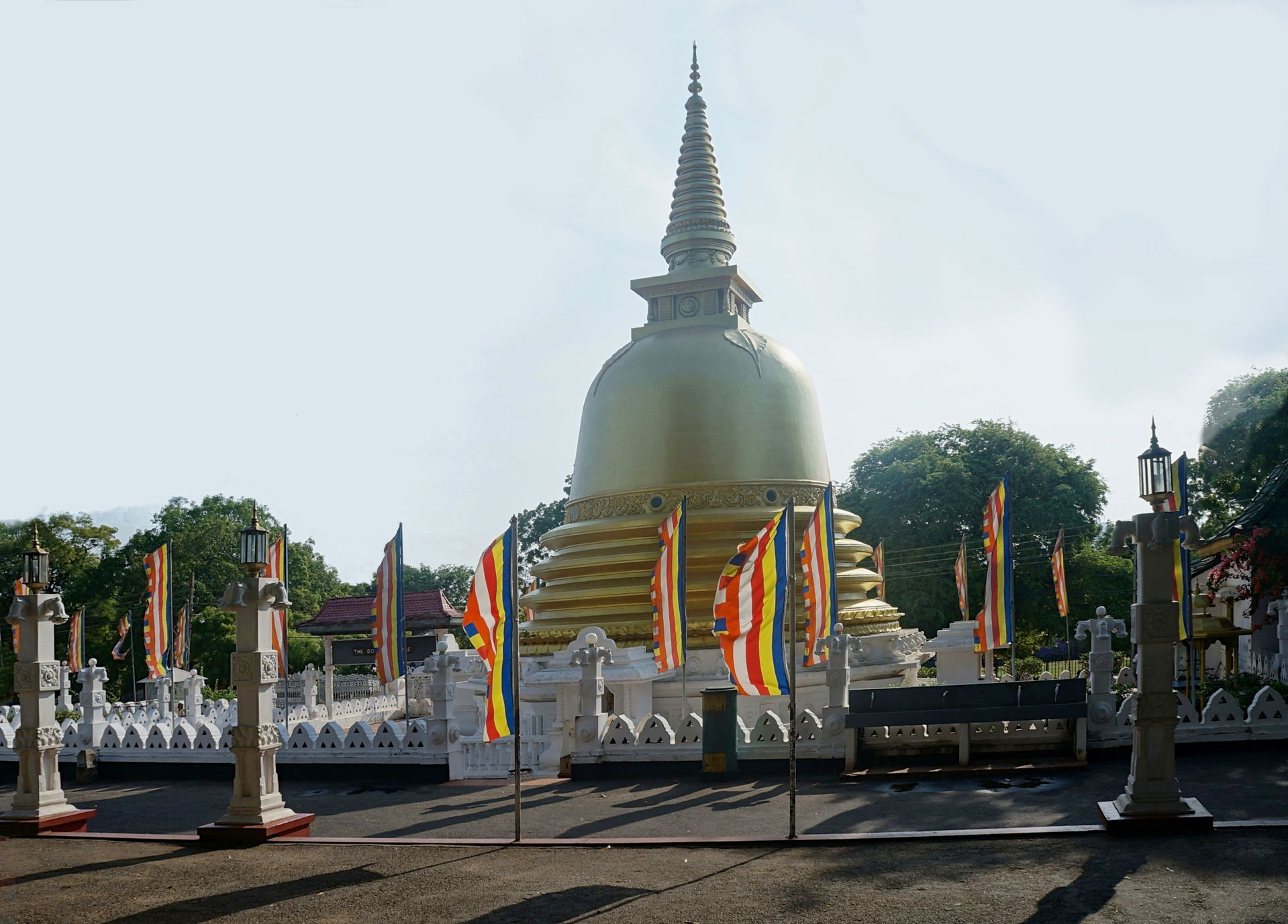Stupa at Dambulla cave temple Dambulla - Sri Lanka