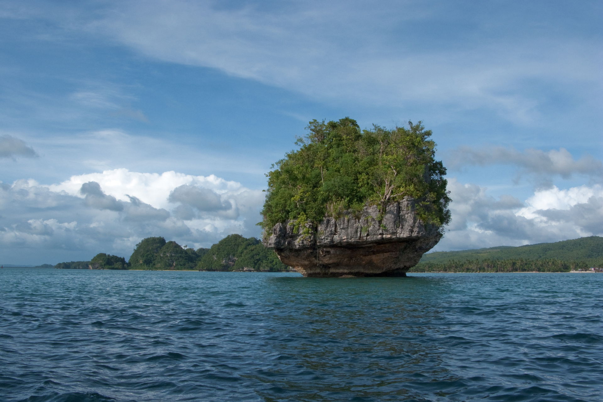The Marabut Islands, a striking collection of outcrops rising o…