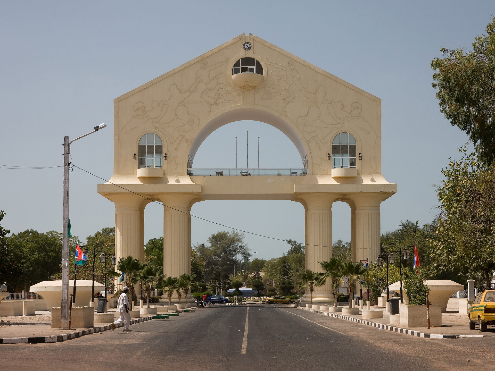 Arch 22 in Banjul, The Gambia.