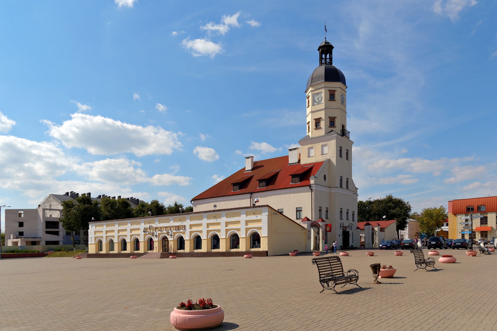 Belarus. Nesvizh. Town Hall