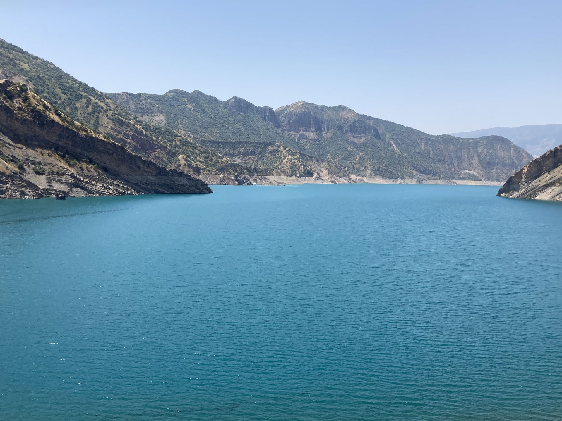 Nurek Reservoir, Tajikistan