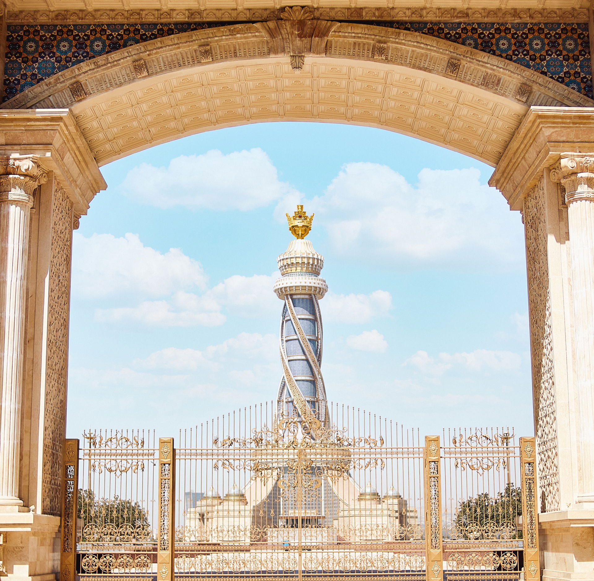 Stele of Independence of Tajikistan Dushanbe, «Istiklol» square