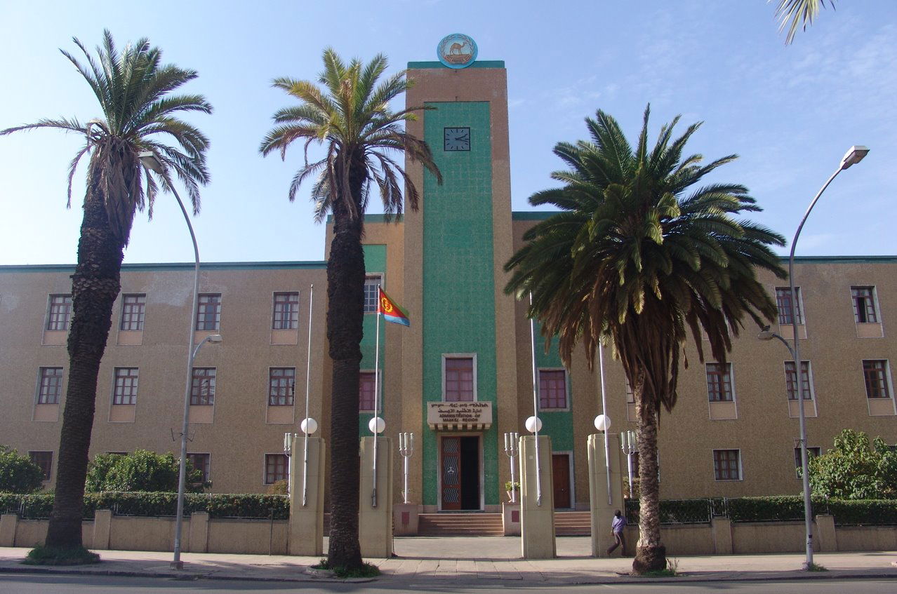 Building of a regional administration Asmara, Eritrea. Image ta…