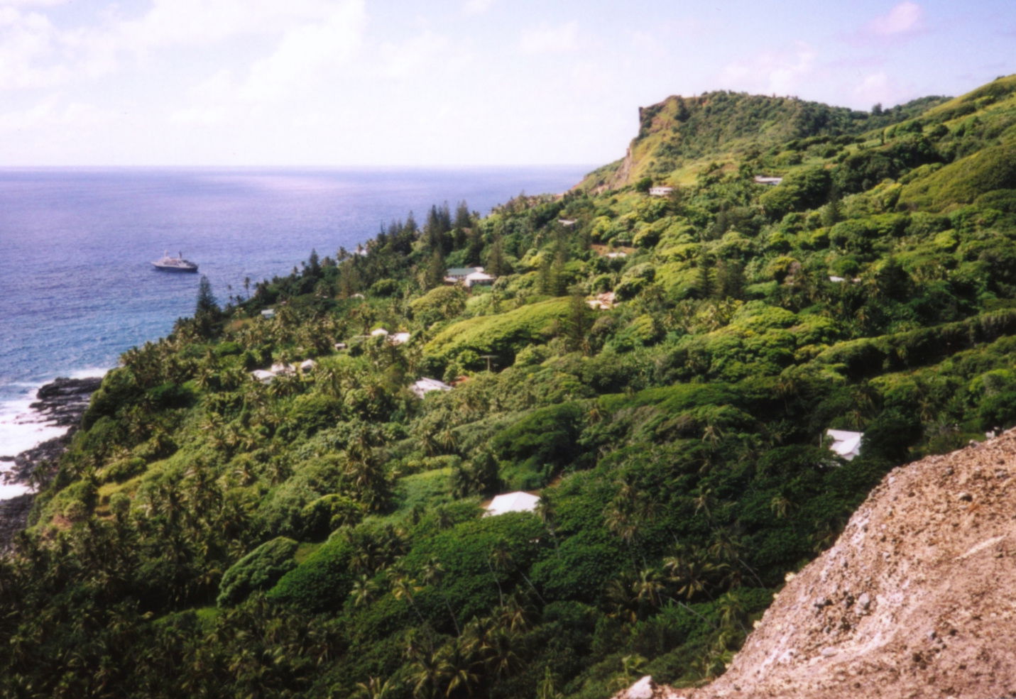 Adamstown on Pitcairn Island