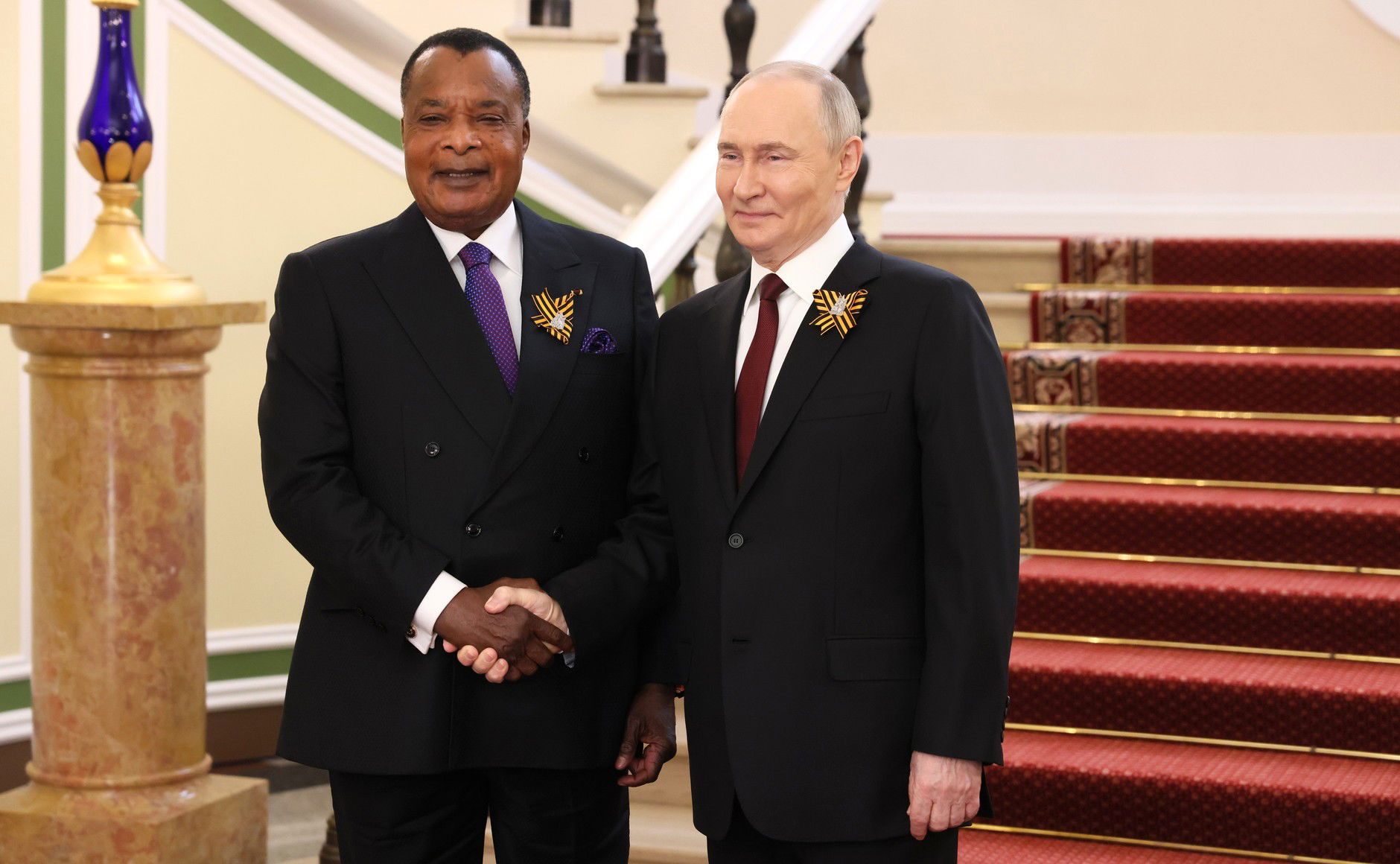 President of Russia Vladimir Putin and President of the Republi…