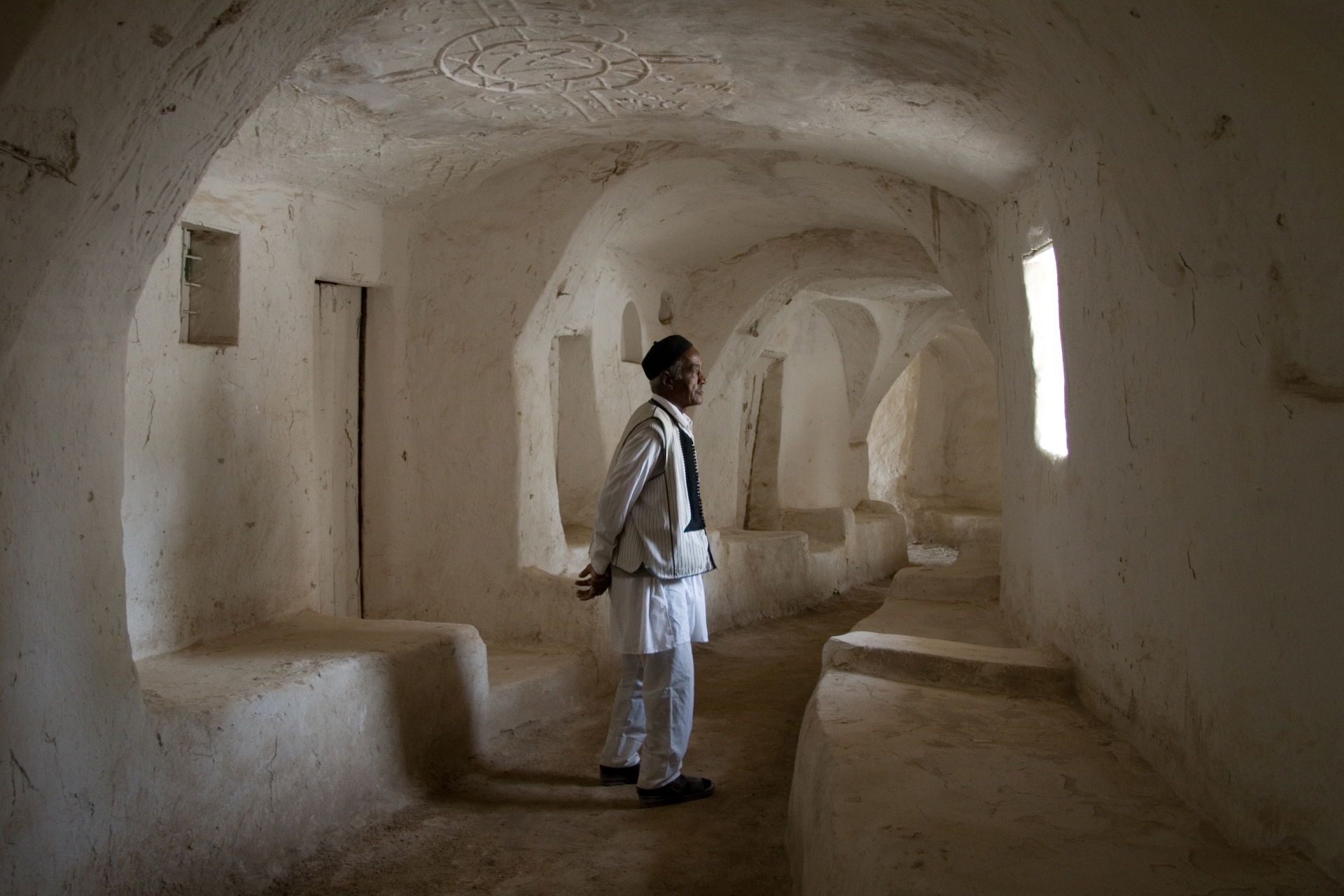 The ancient desert town of Ghadames, Libya, is designed to figh…