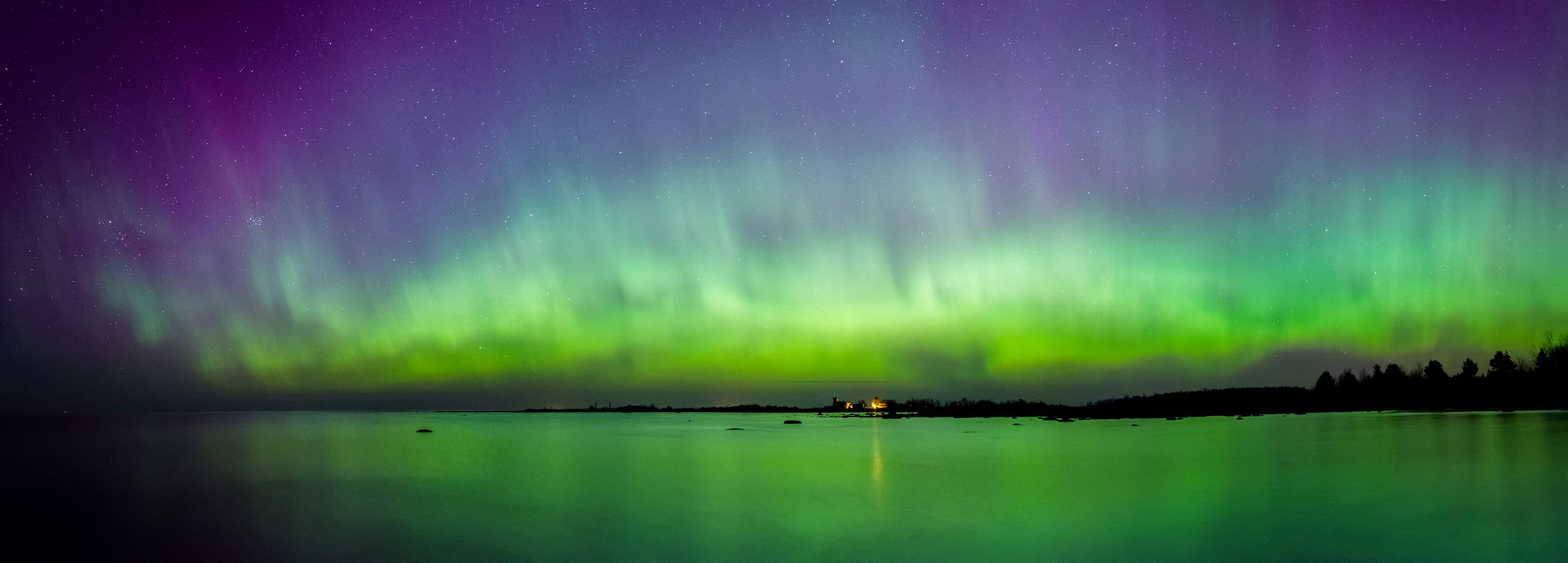 Aurora Borealis in Estonia