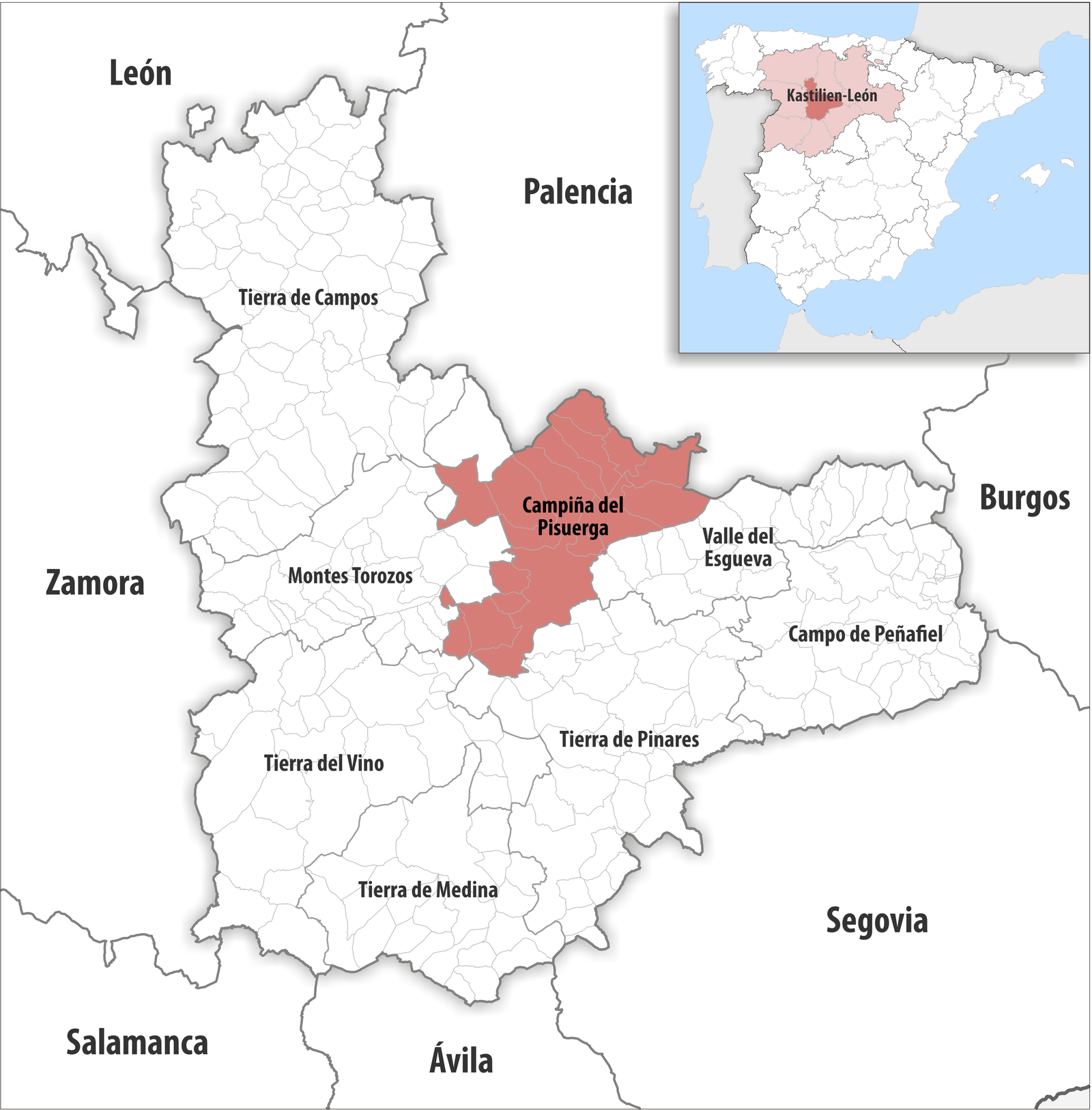 Campiña del Pisuerga district