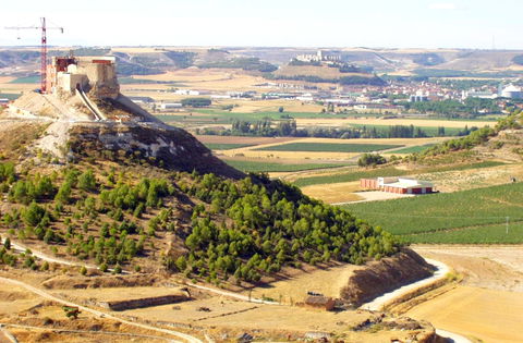 Campo de Peñafiel view 1