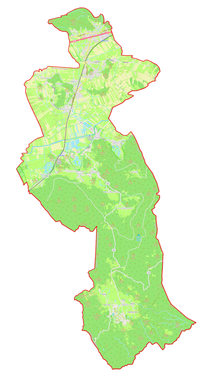 Brezovica district