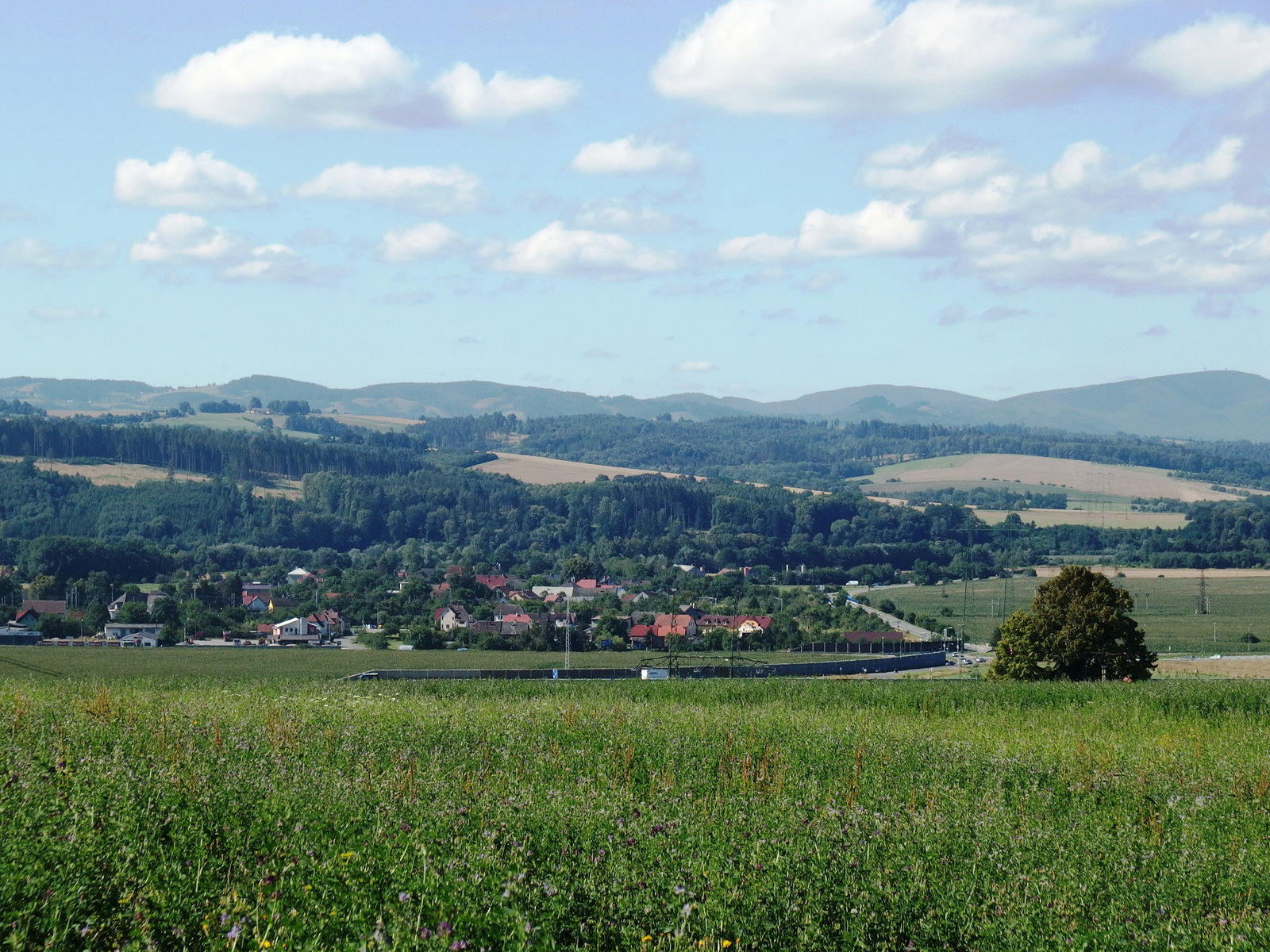 Lhotka nad Bečvou district