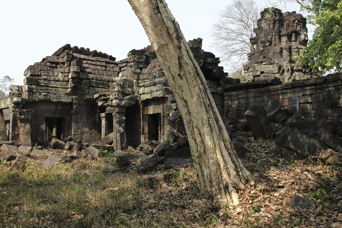 The Prasat Preah Stung with faces, Preah Khan of Kampong Svay, …