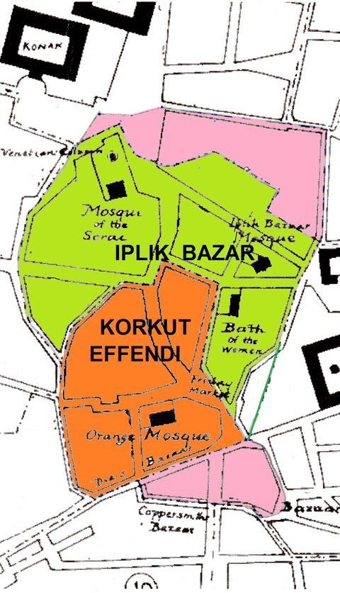 Iplik Pazar and Korkut Effendi view 2