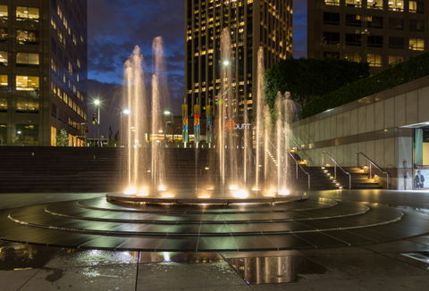 Downtown Los Angeles view 1