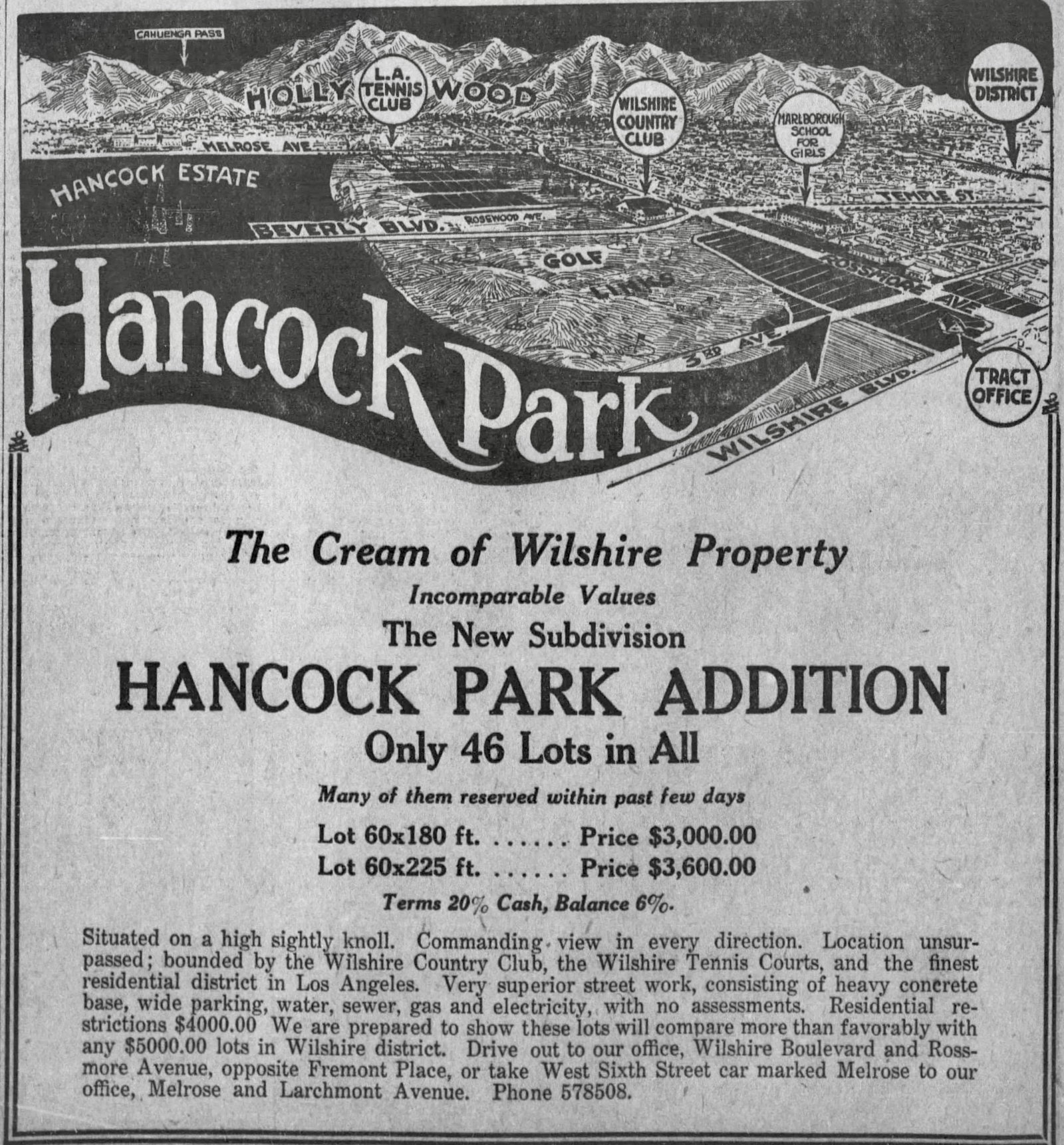 Hancock Park district
