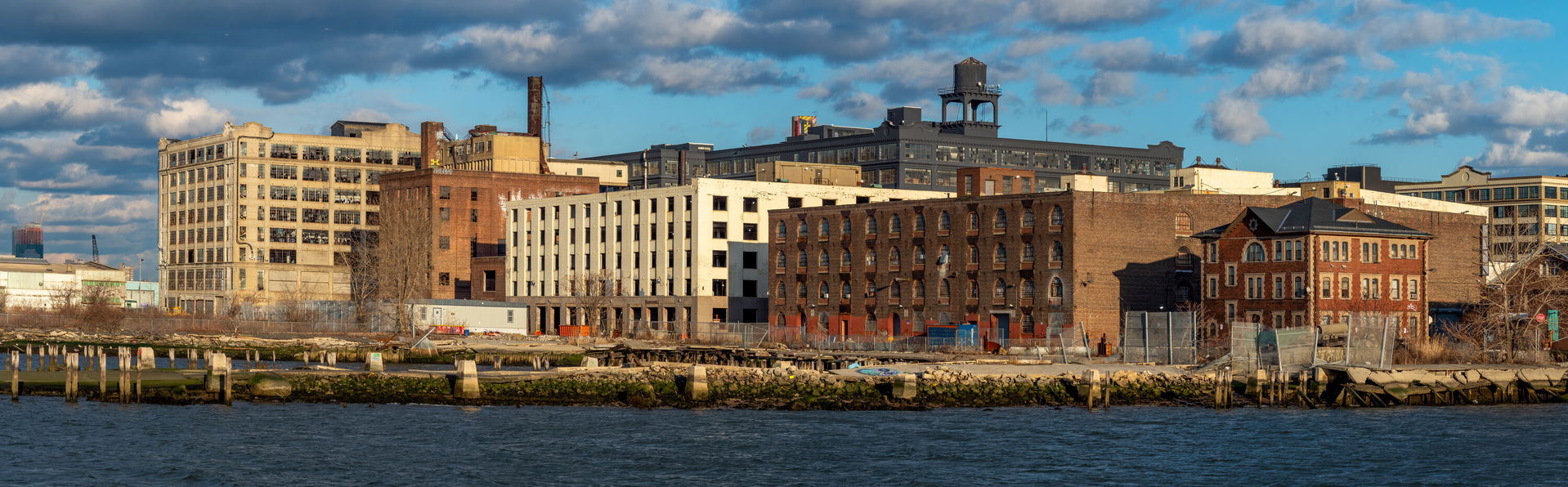 Sunset Park, Brooklyn waterfront panorama