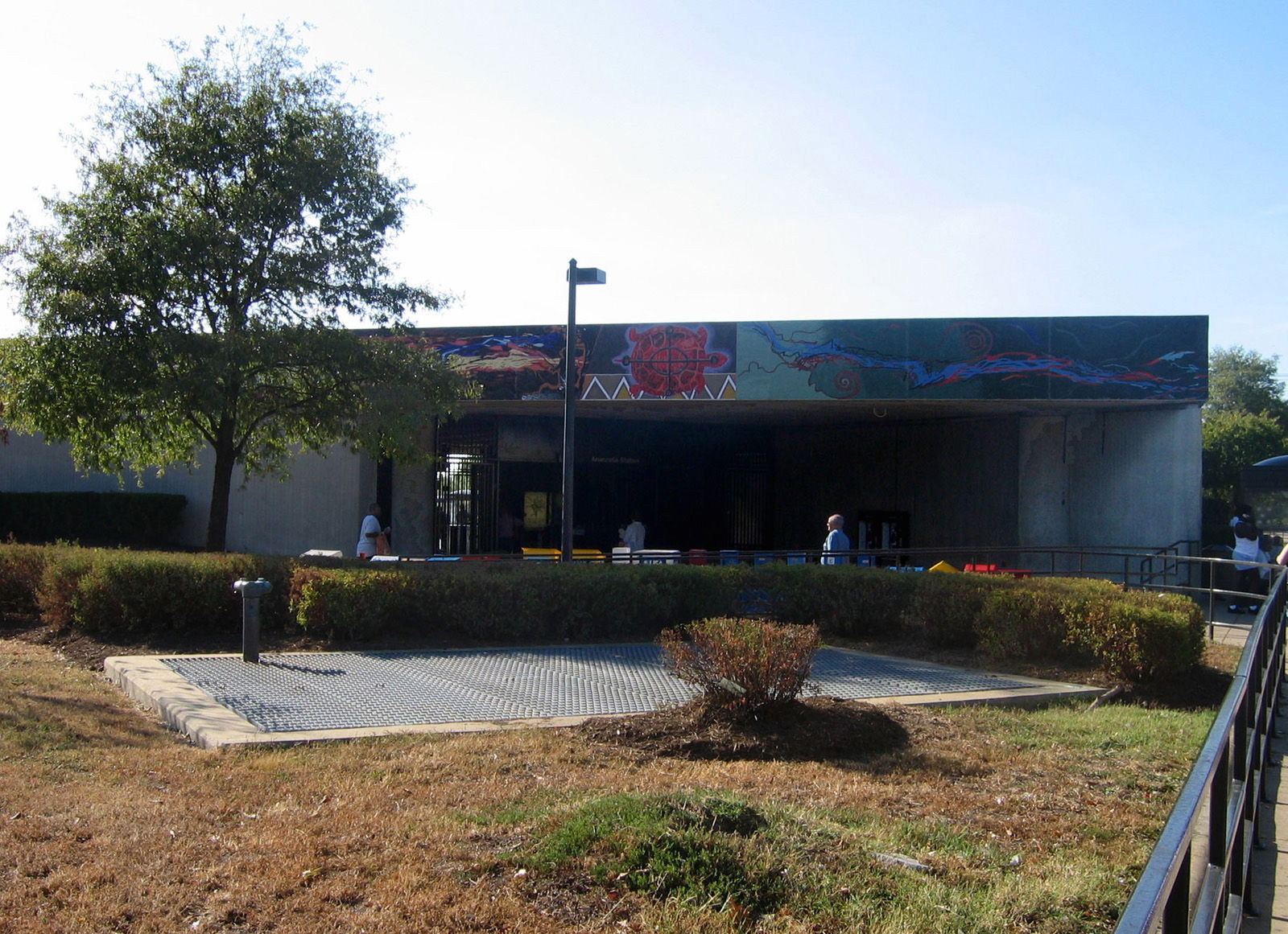 Anacostia metro station, Howard Rd SE entrance.