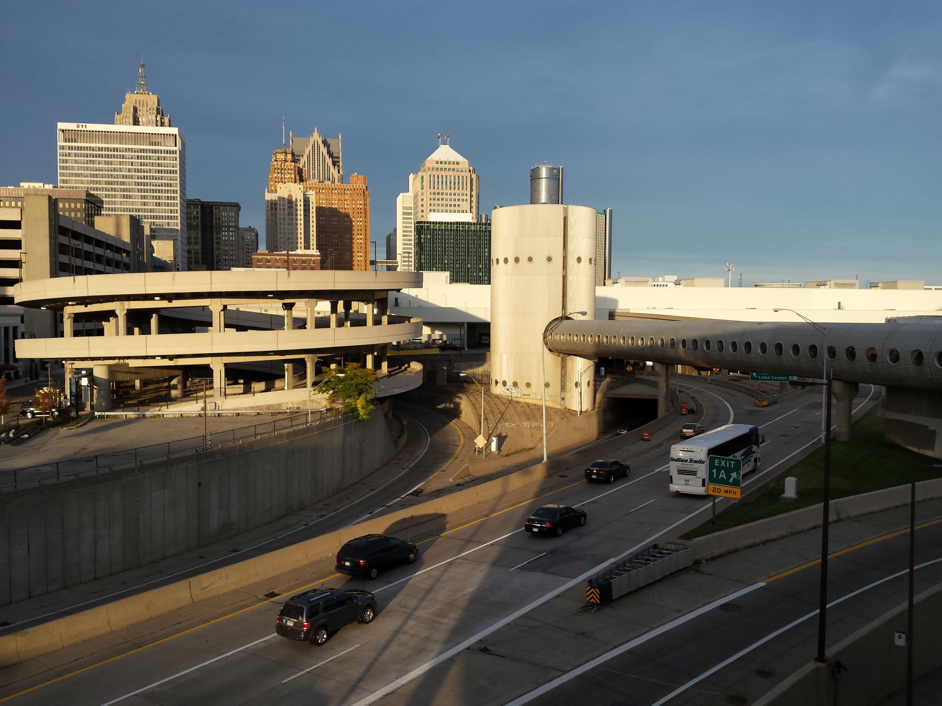 Downtown Detroit view 3