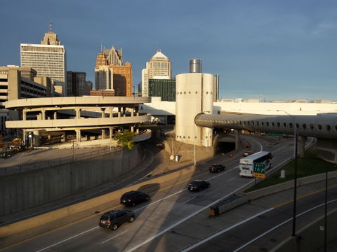 Downtown Detroit view 3