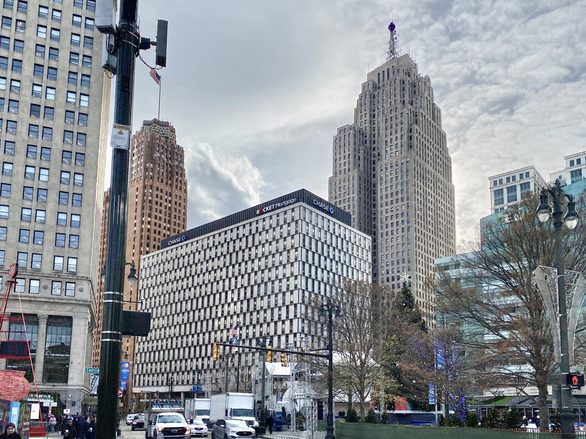 Downtown Detroit view 4