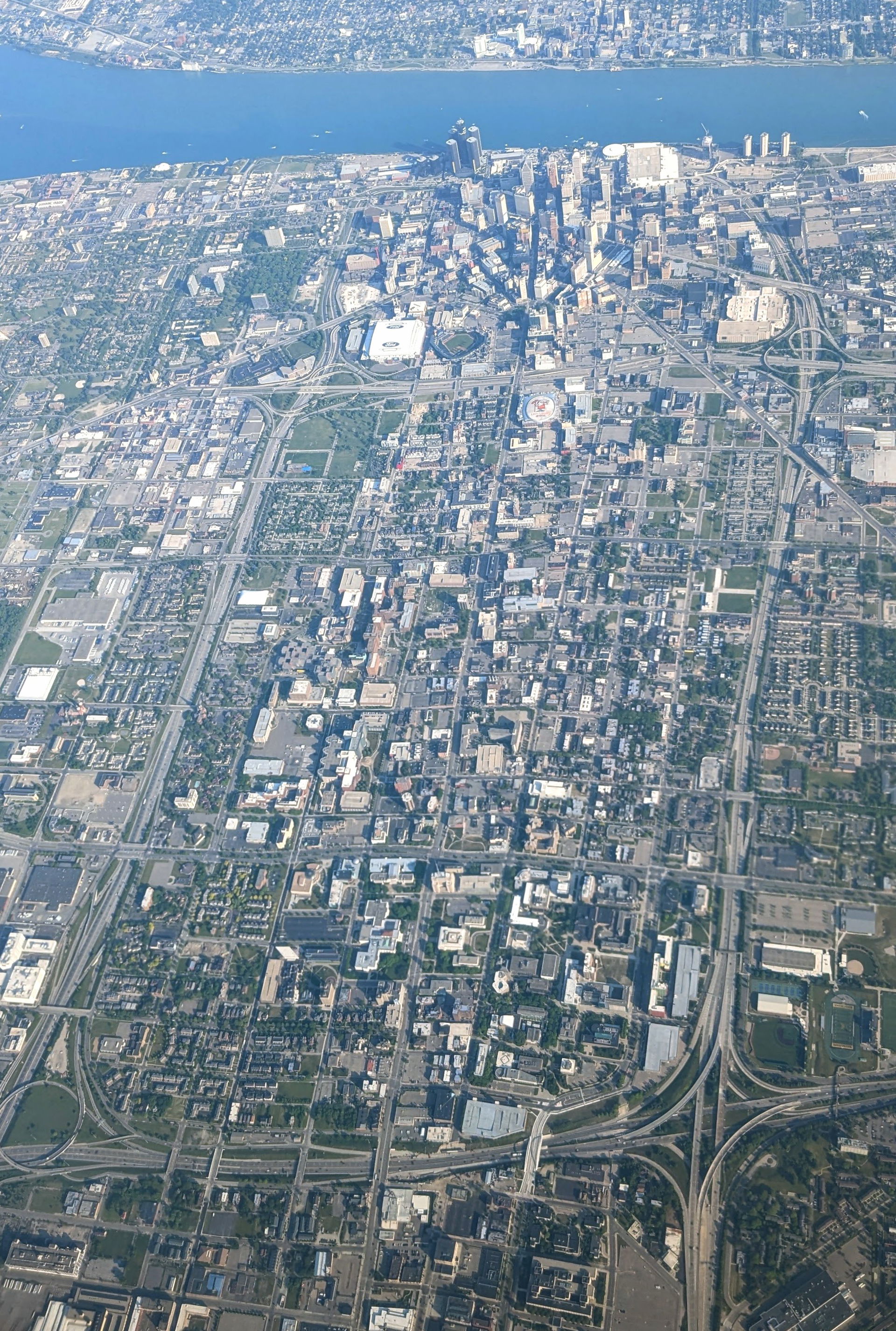 Downtown Detroit view 1