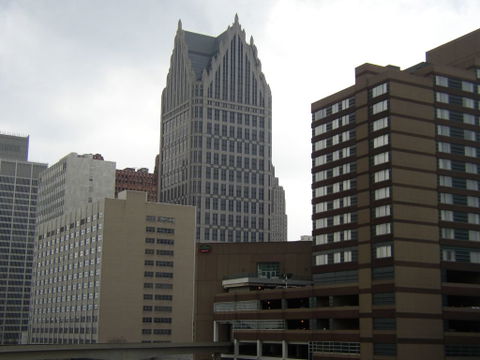 Downtown Detroit view 2