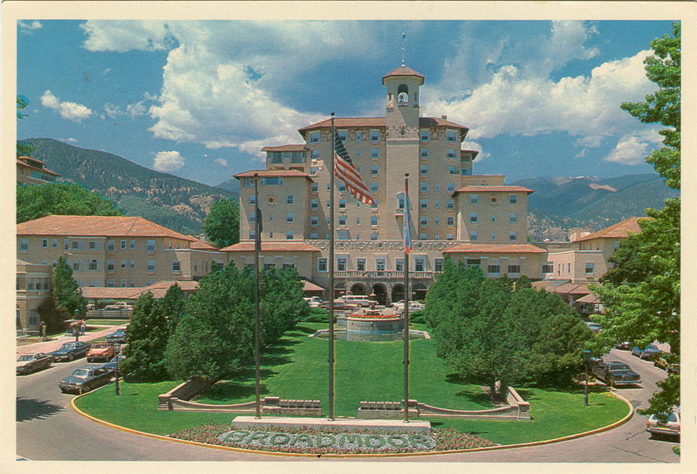 On back: "The Broadmoor Hotel - Famous for natural scenic surro…