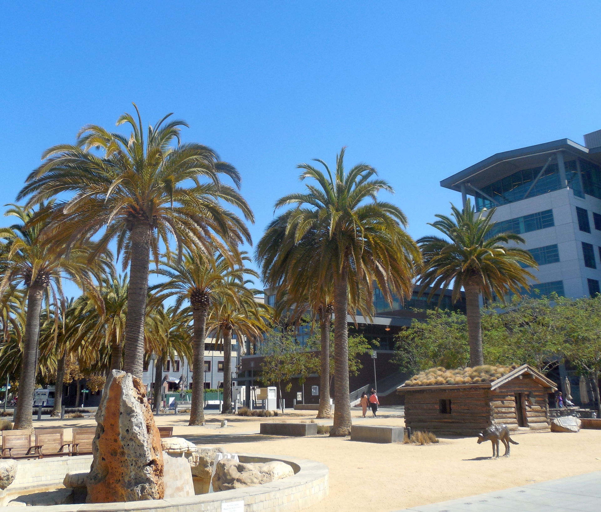 Jack London Square in Oakland, California. Jack London's replic…