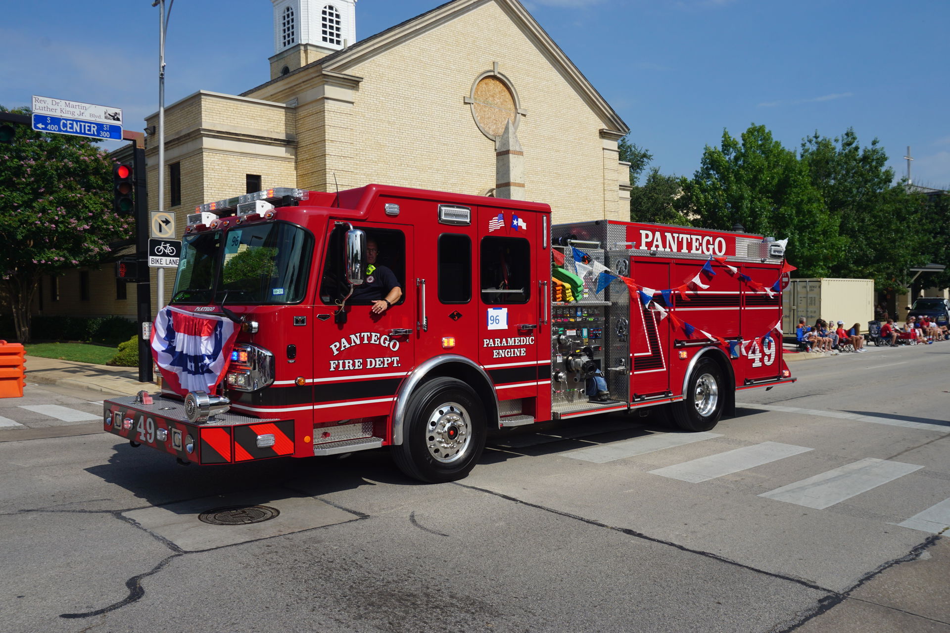 The Pantego Fire Department in the 2021 Arlington Independence …