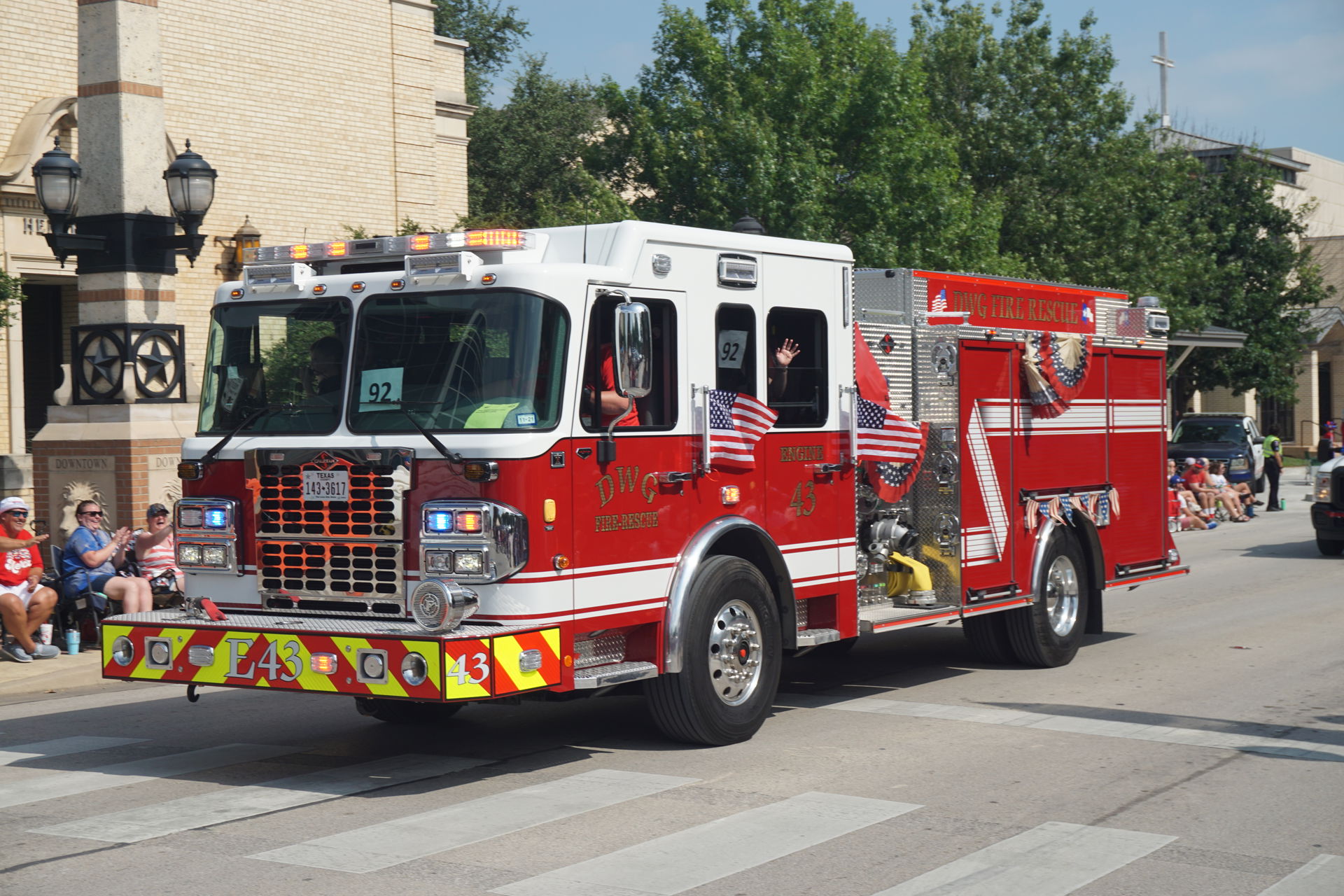 Dalworthington Gardens Fire-Rescue in the 2021 Arlington Indepe…