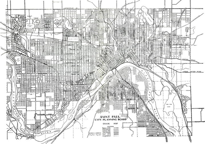 City of Saint Paul district